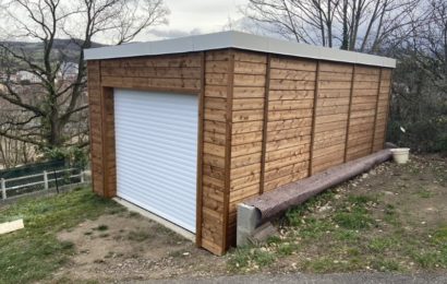 La mode des constructions garages ossatures bois