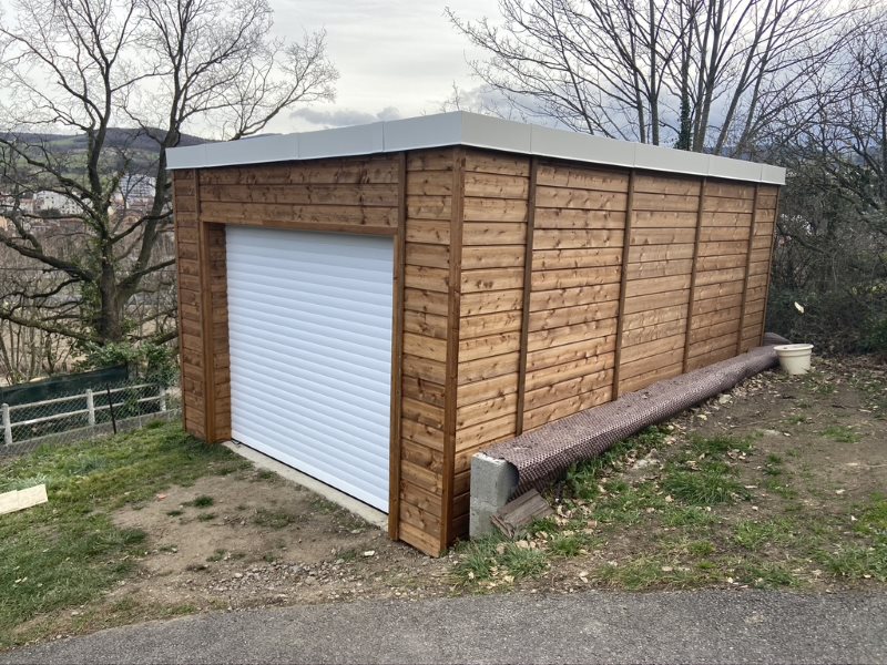 La mode des constructions garages ossatures bois
